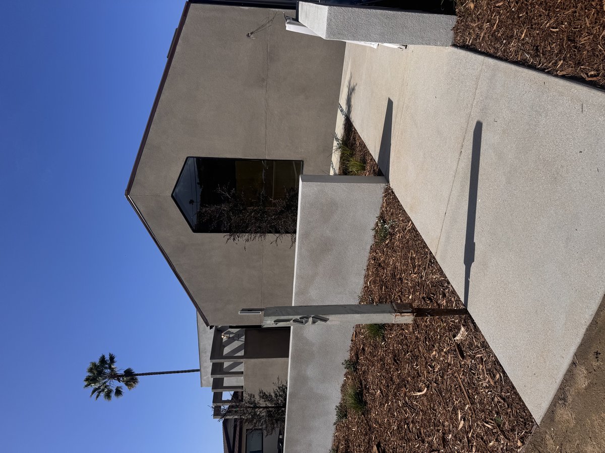 Pool edge and patio